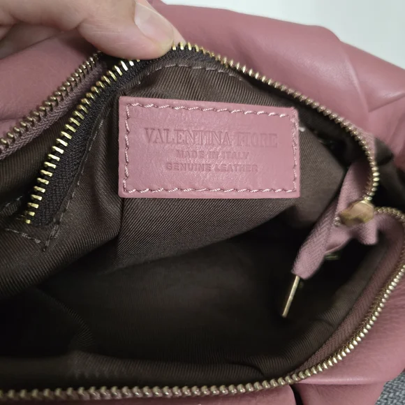 Stylish Mauve Woven Shoulder Bag - Picture 8 of 10